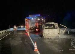 Минивэн с газом сгорел: в ДТП на трассе Тюмень – Ханты-Мансийск погибли семеро Минивэн с газом сгорел: в ДТП на трассе Тюмень – Ханты-Мансийск погибли семеро
